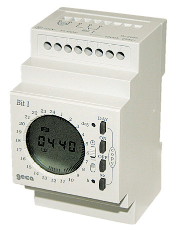 BIT1 Daily and weekly digital time switches instructions